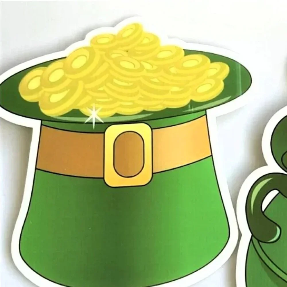 ST. PATRICK'S DAY YARD SIGN OUTDOOR DECORATIONS 6 PCS PARTY HOLIDAY - Picture 5 of 14